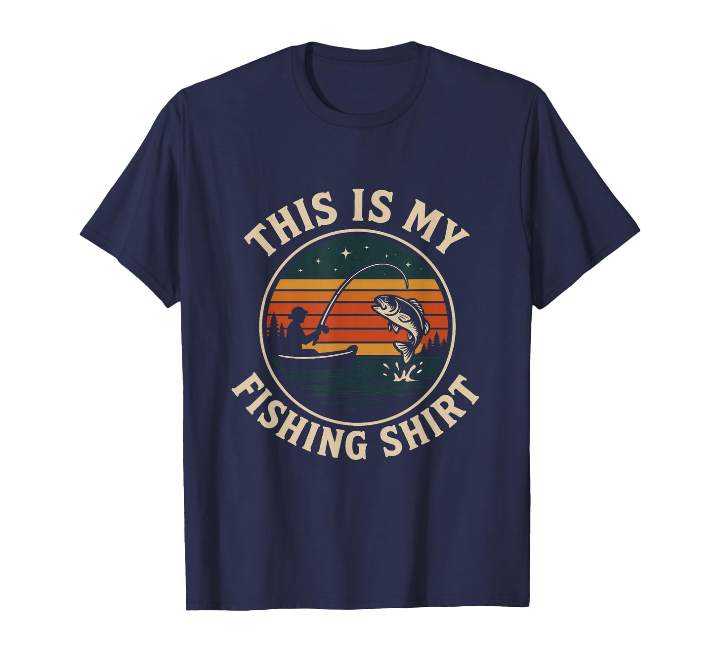 This is My Fishing Shirt Men Women Kids Fisherman T-Shirt