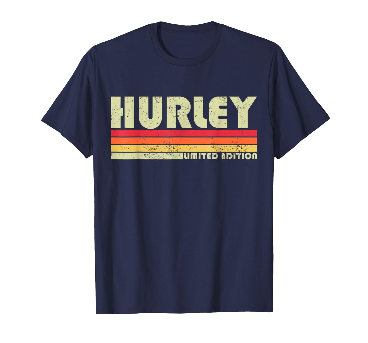 Retro Hurley Home State Cool 70s 80s Style Sunset T-Shirt