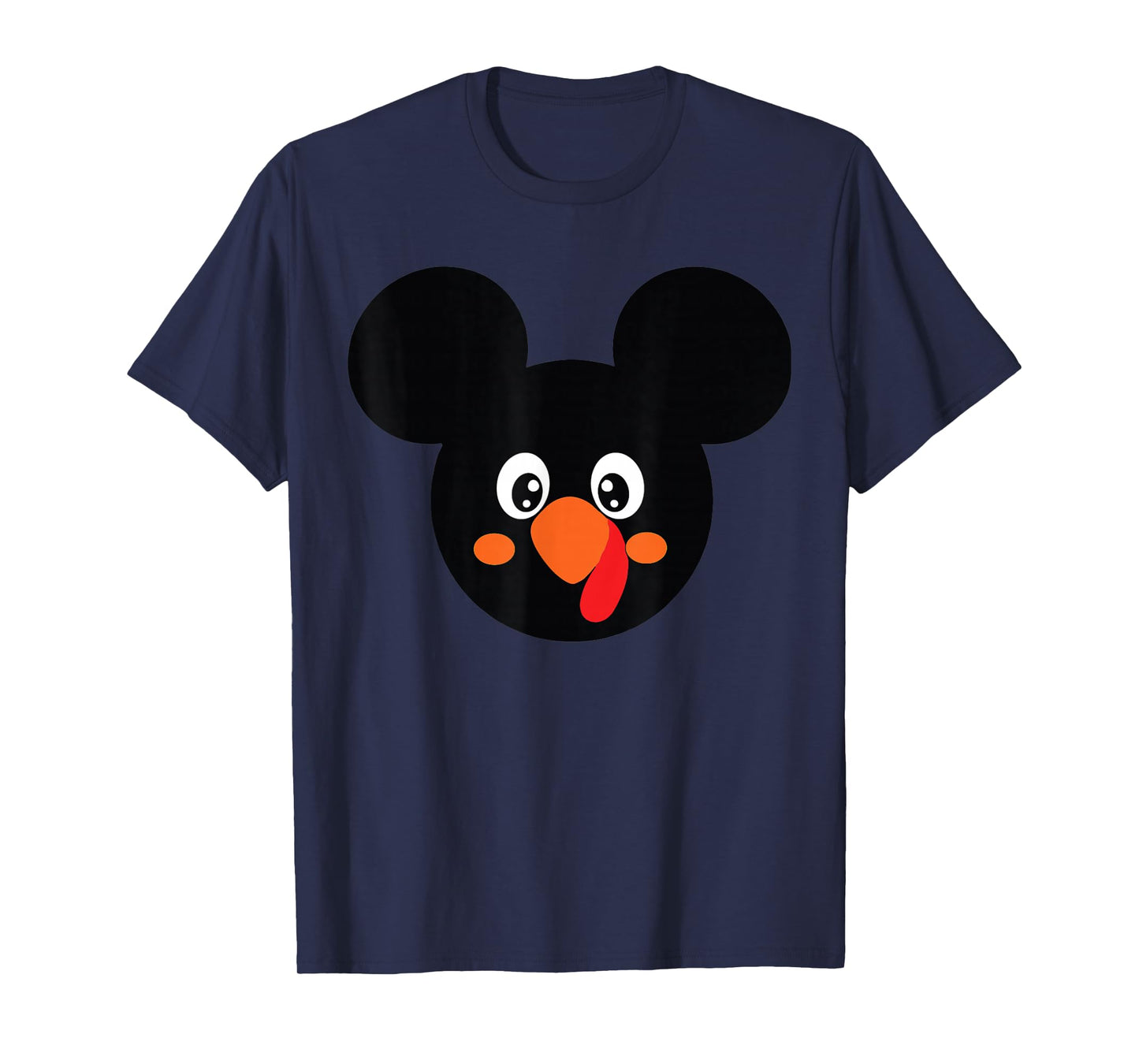Funny Turkey Mouse Family Happy Thanksgiving T-Shirt