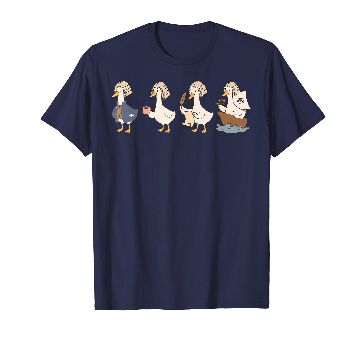 Silly Goose But Serious About The Constitution Middle School T-Shirt