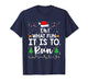 Oh What Fun It is to Run Christmas Funny Running Athlete T-Shirt