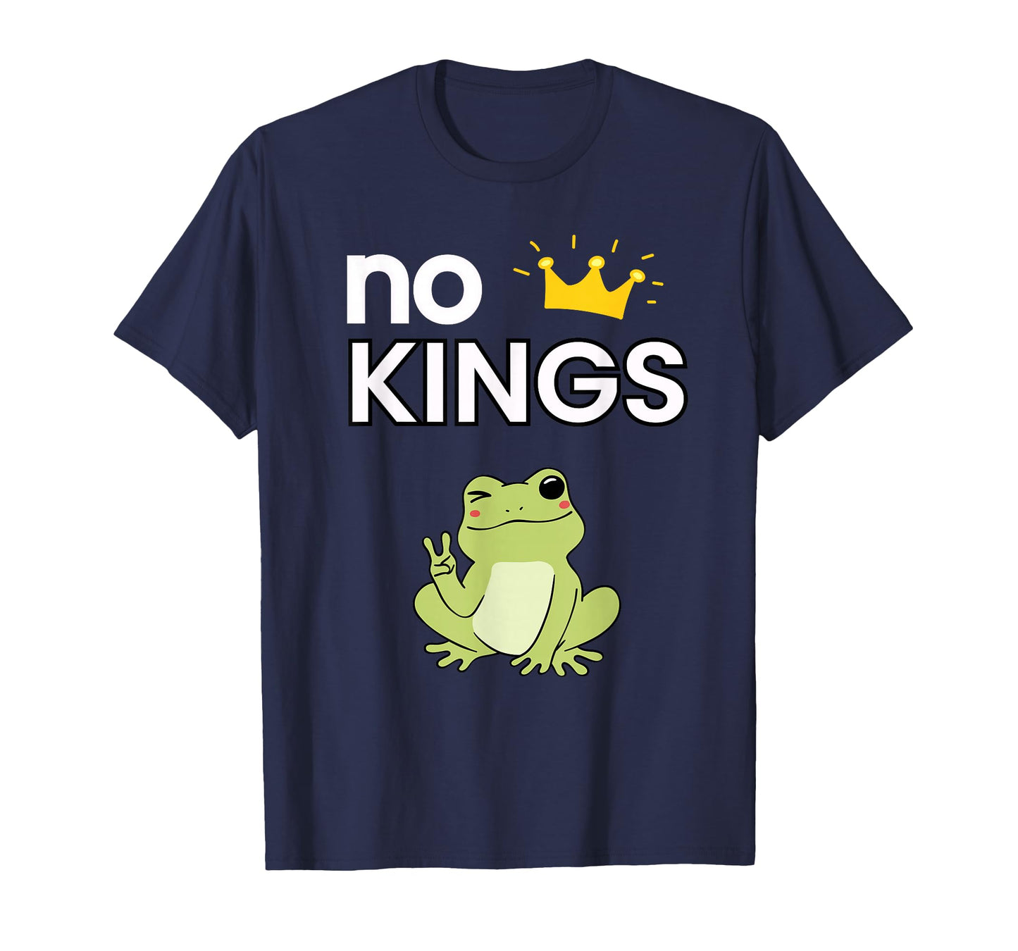 No Kings Shirt Men Women Portland Frog Protest T-Shirt