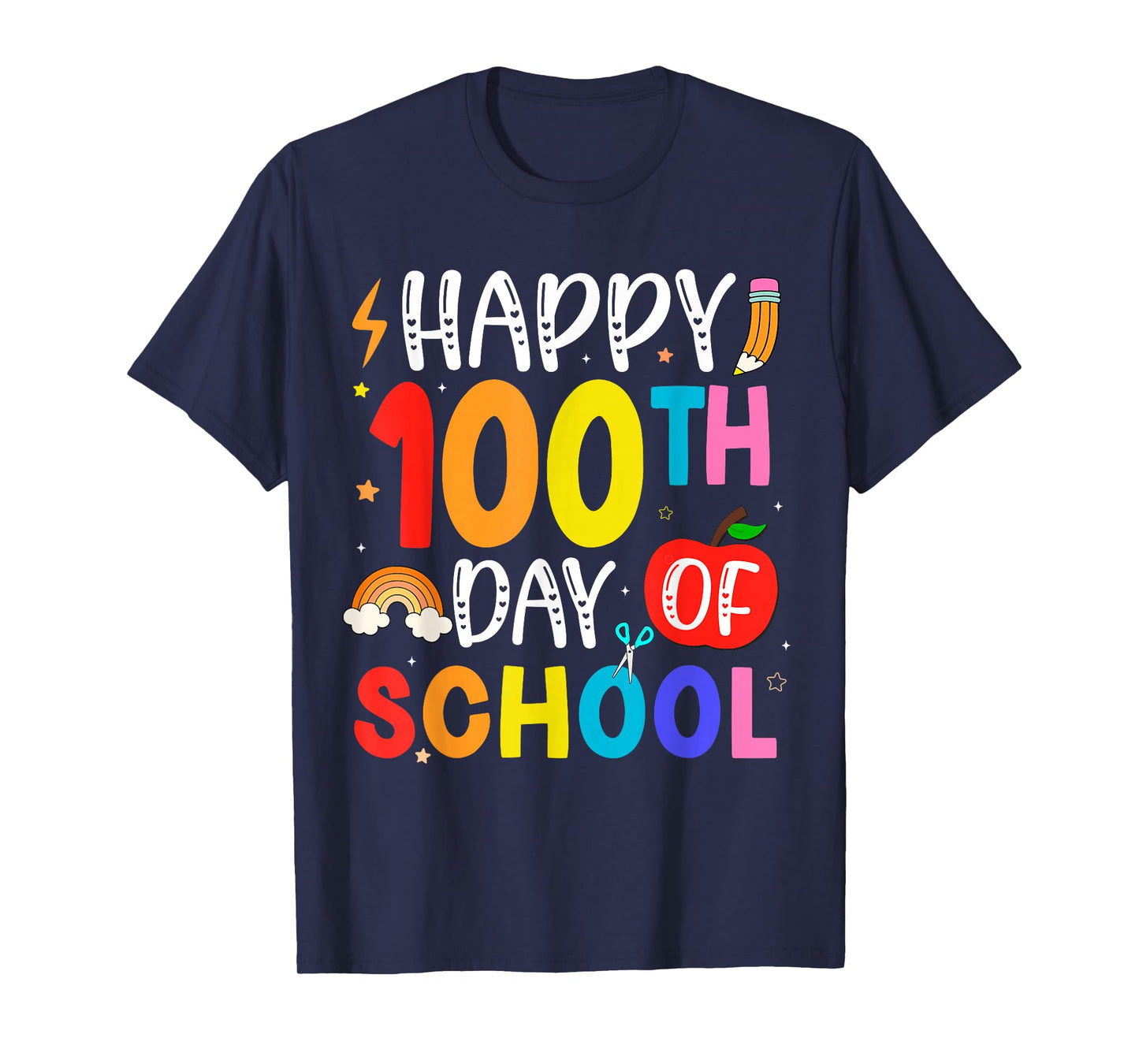 100th Day of School Teachers Students 100 Days of School T-Shirt