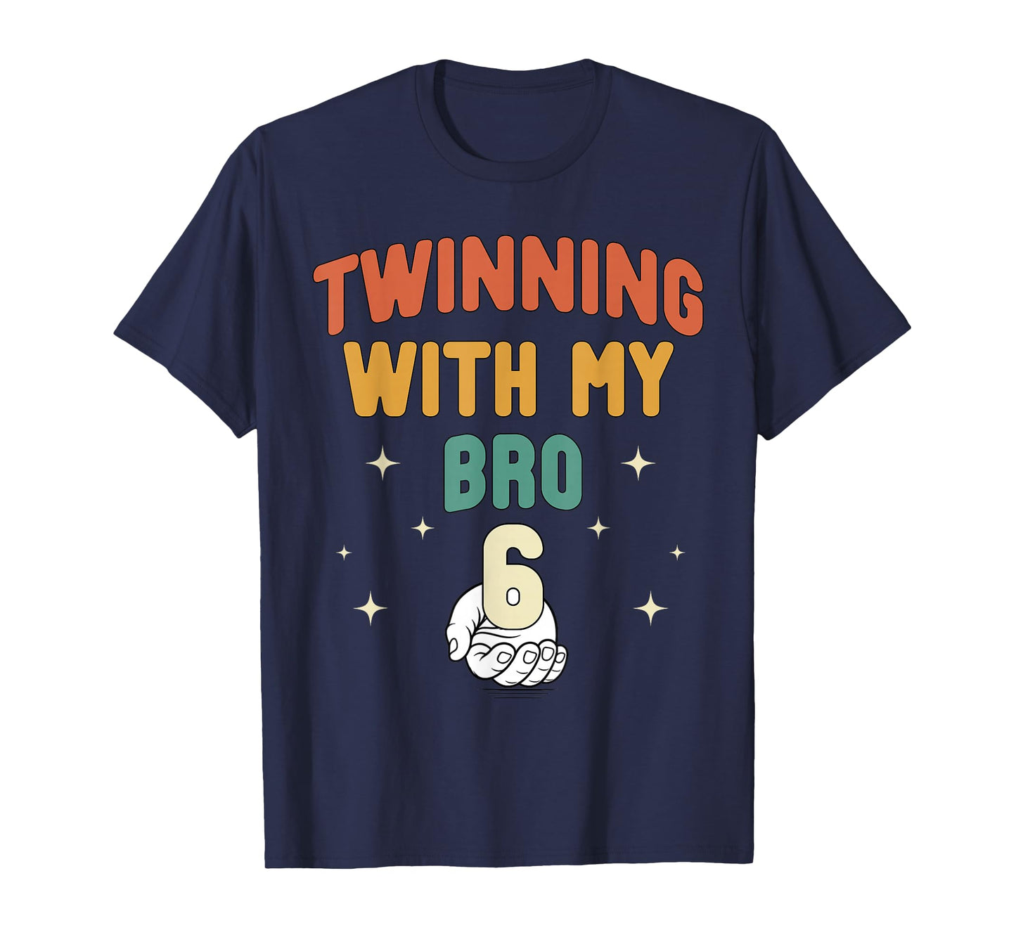 67 Twinning with My Bro Funny 6 7 Meme Twin Day Spirit Week T-Shirt
