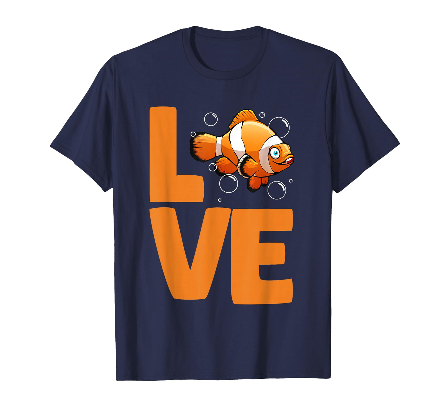 Cute Clownfish Art for Men Women Clown Fish Lovers Clownfish T-Shirt