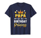 Papa of The Birthday Princess Birthday Girl Party Family T-Shirt