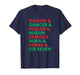 Dasher Dancer Prancer & Rizzler 67 Funny Kids Christmas T-Shirt