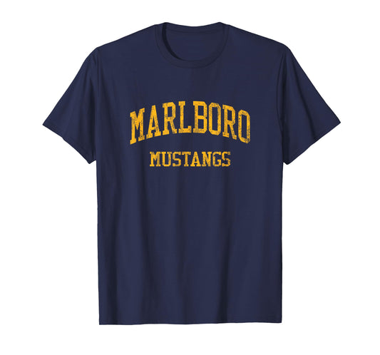 Marlboro High School HS Marlboro NJ Vintage Sports T-Shirt