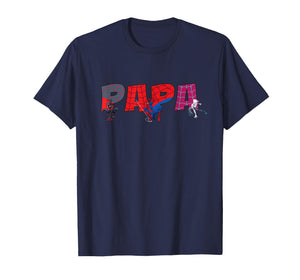 Marvel Spider-Man Trio Papa Father's Day Family Trip B-Day T-Shirt