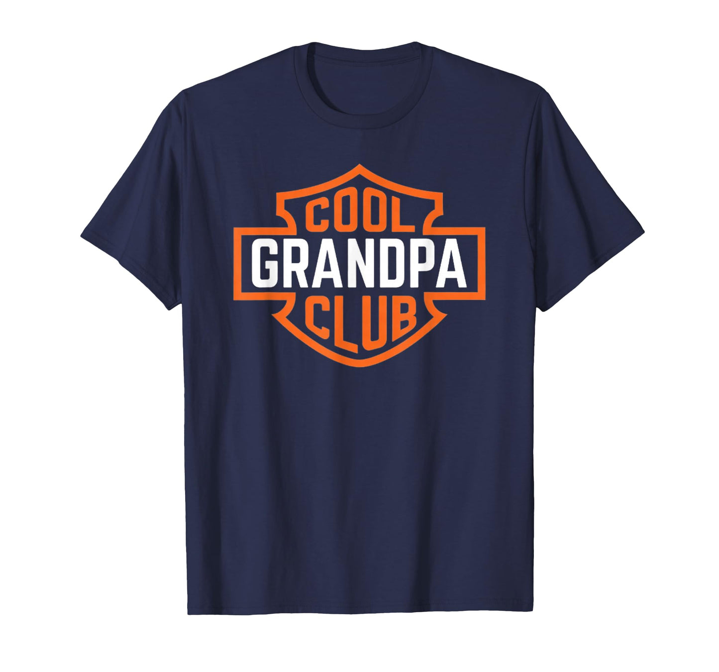 Retro Cool Grandpa Club Funny Birthday Father's Day T-Shirt