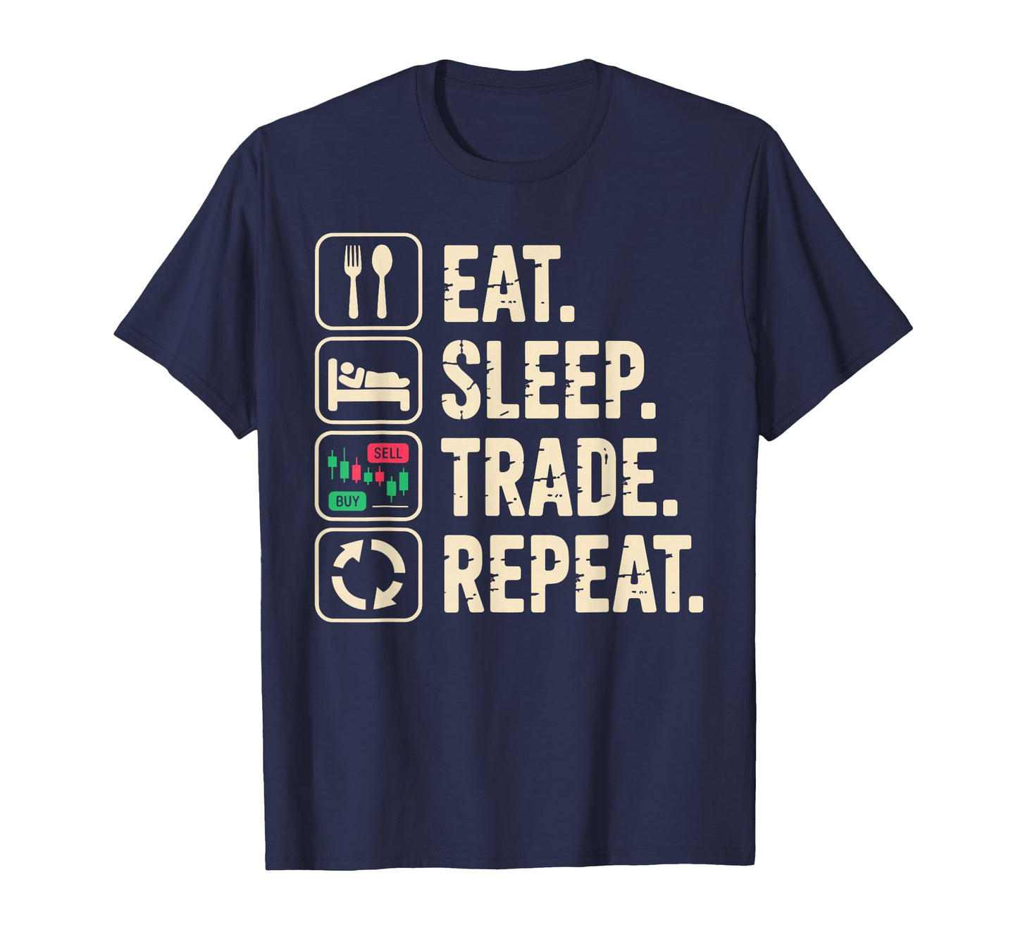Best Stock Market Art for Men Women Stock Trading Day Trader T-Shirt