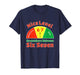 “Nice Level Somewhere Between 6 and 7” Christmas Santa Meter T-Shirt