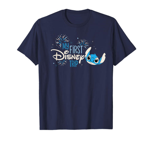 Disney My First Disney Trip Stitch Family Vacation T-Shirt