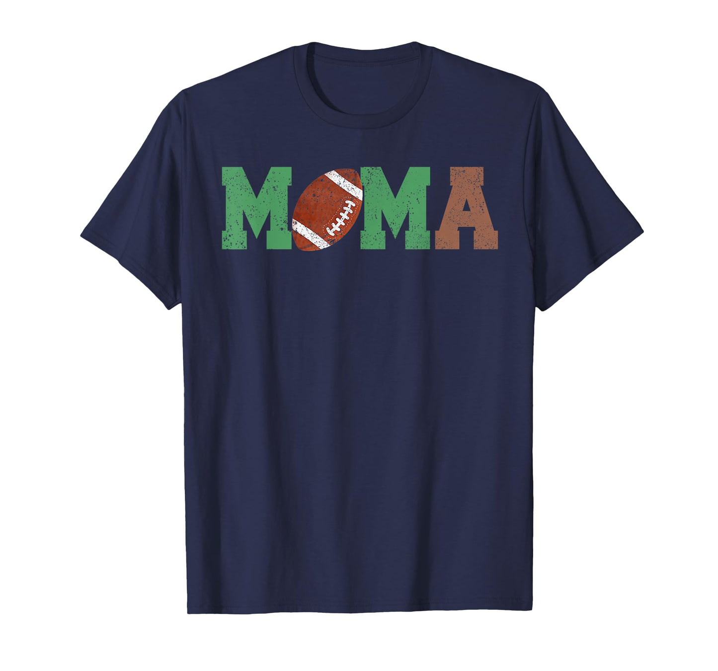 Mama of The 1 Year Old Football First Birthday Boy Family T-Shirt