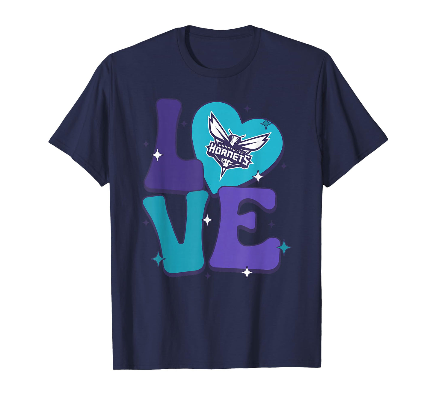 NBA Charlotte Hornets Valentine's Day Love T-Shirt