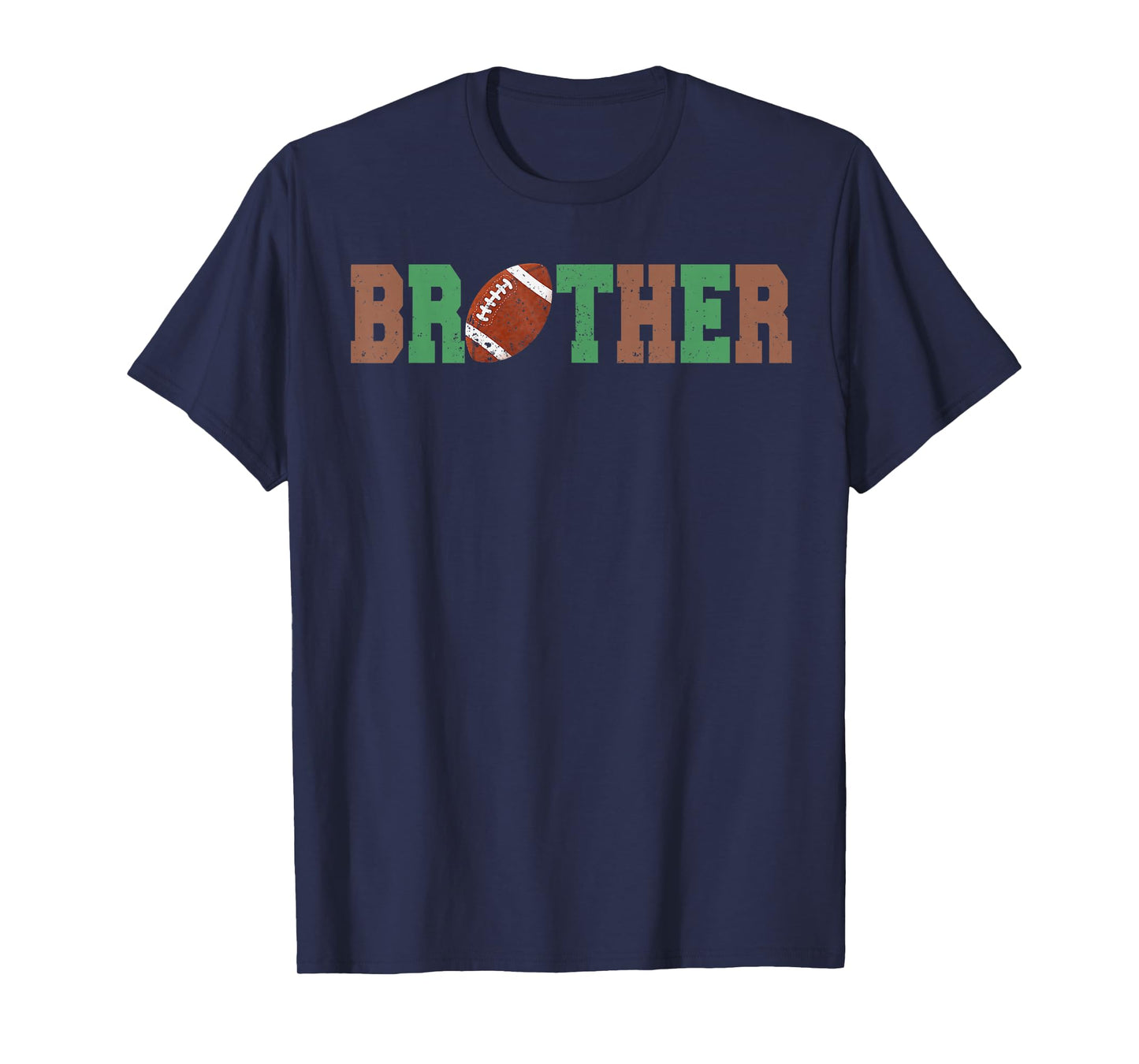 Brother of The 1 Year Old Football First Birthday Boy Family T-Shirt