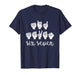 Six Seven Sign Language Trendy 67 ASL Sped Teacher T-Shirt