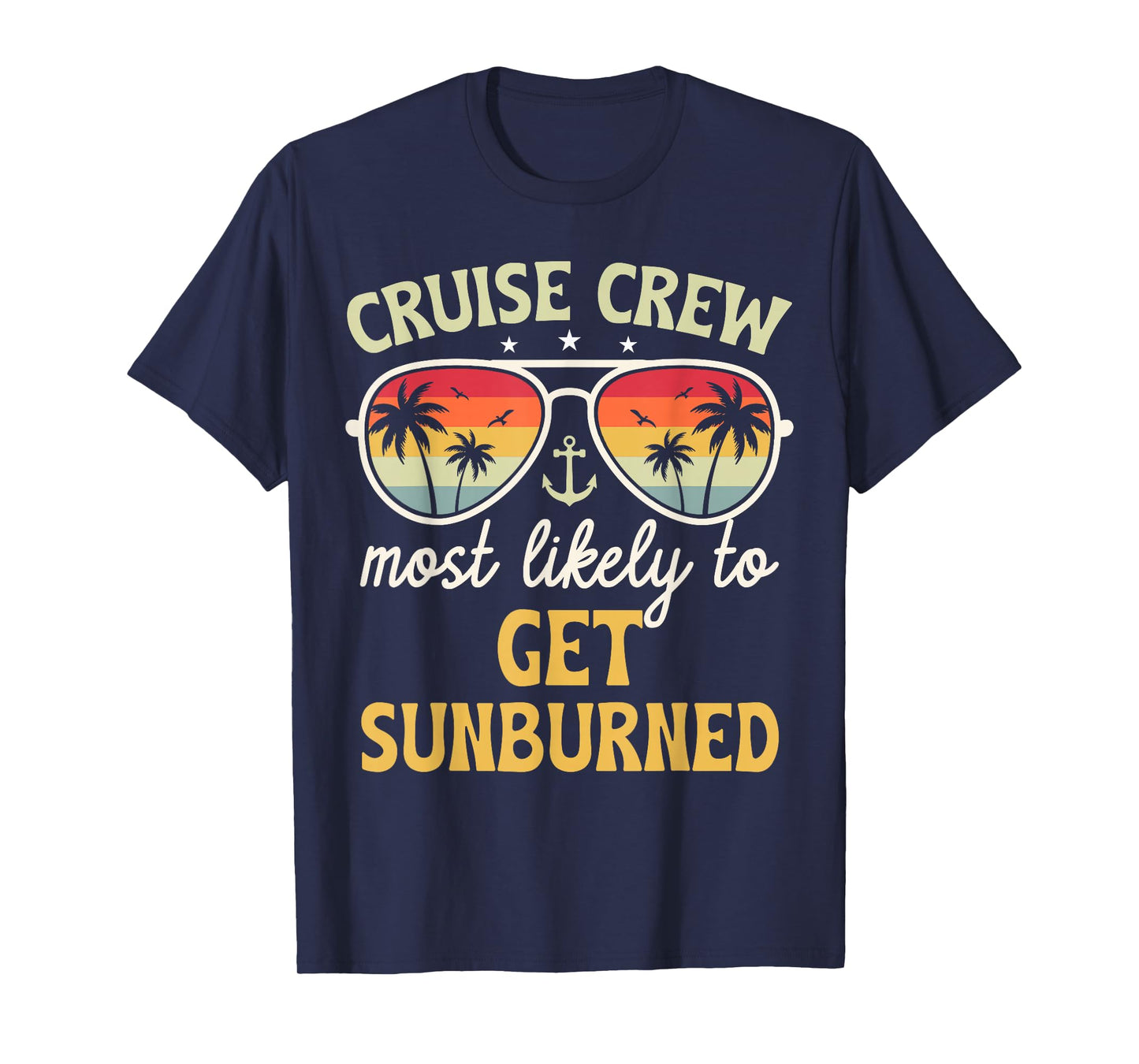 Most Likely to Get Sunburned Matching Family Cruise 2026 T-Shirt