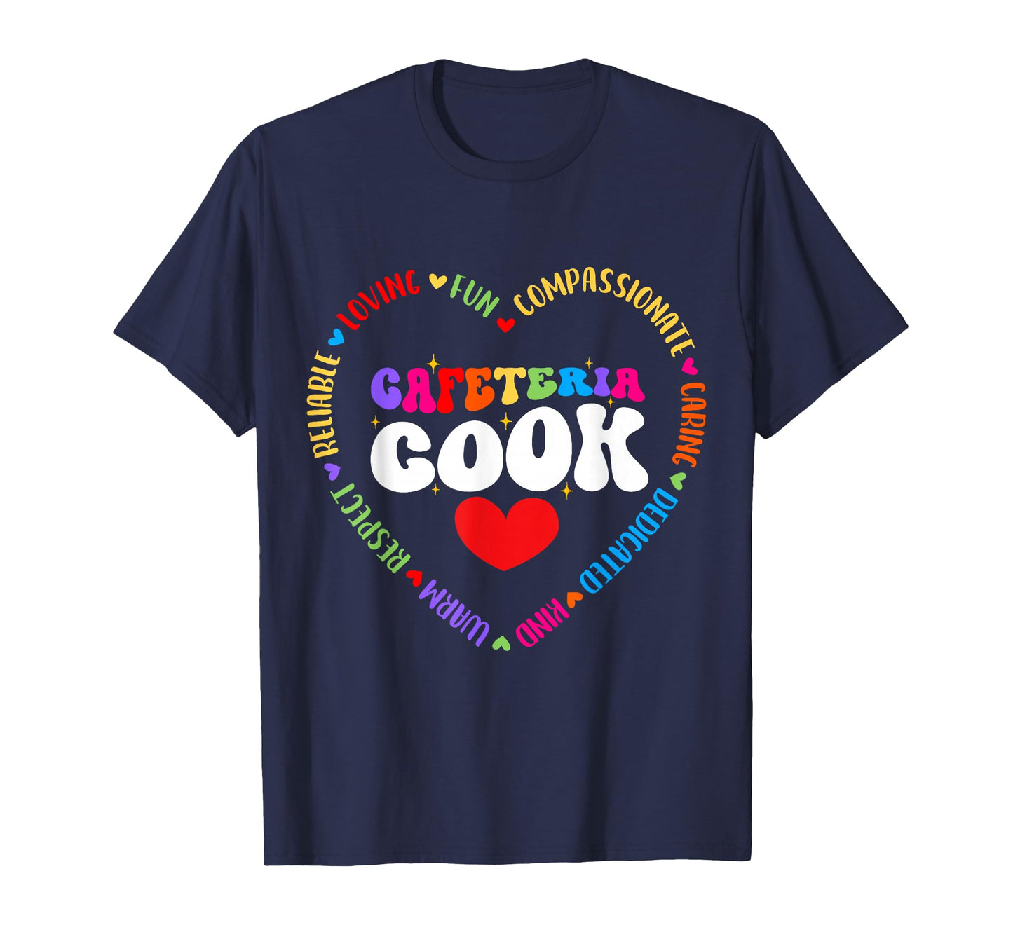 Food Services Crew Cafeteria Cook Helper School Squad T-Shirt
