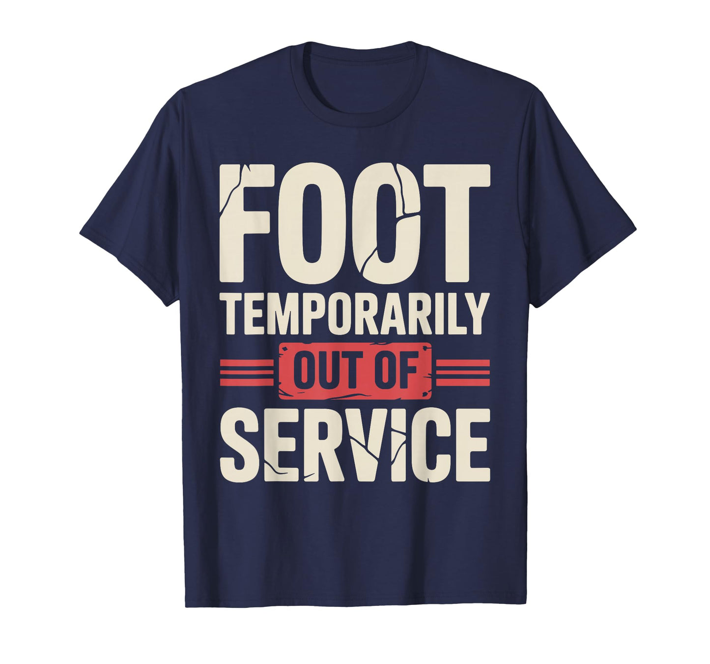 Funny Foot Surgery Art for Men Women Foot Surgery Recovery T-Shirt