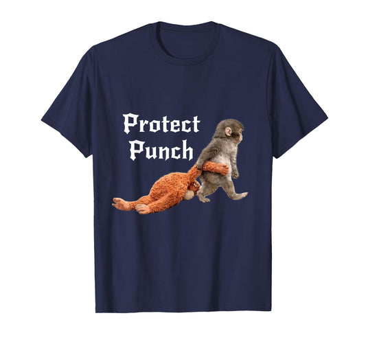 Protect Baby Monkey Punch T-Shirt