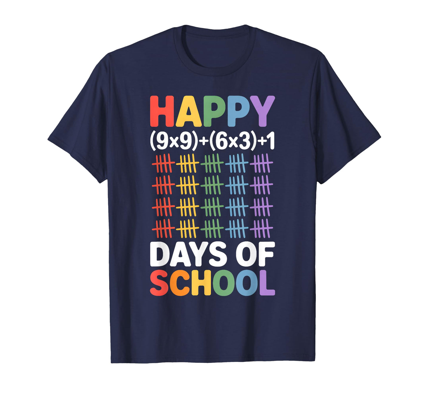 Math Formula 100 Days of School Funny Math Teacher 100th Day T-Shirt