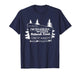 Now Entering I Wishabish Woods National Forest Land Audacity T-Shirt