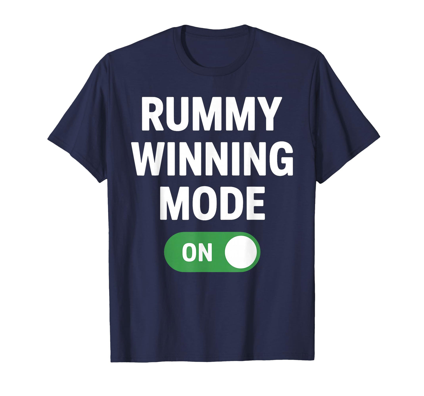Cool Rummy Design for Men Women Card Game Gin Rummy Lovers T-Shirt
