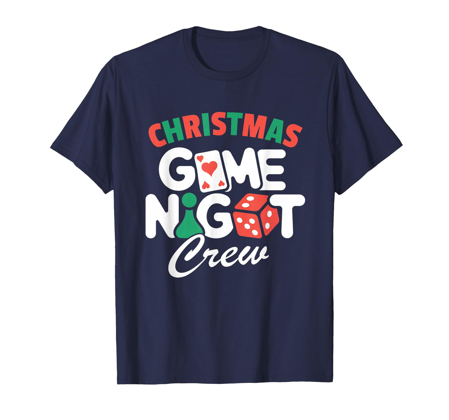 Matching Family Christmas Game Night Celebration T-Shirt