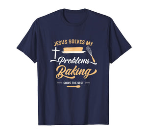 Jesus and Baking Funny Christian Baker Chef T-Shirt