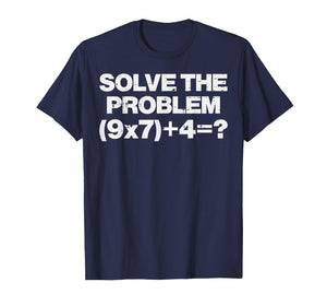 Solve The Problem Math 67 Meme 6 7 Costume Kids Boys Youth T-Shirt