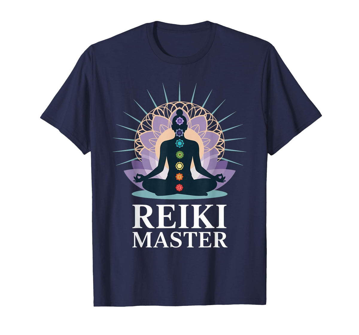 Reiki Master Meditation Chakra Energy Holistic Healer T-Shirt