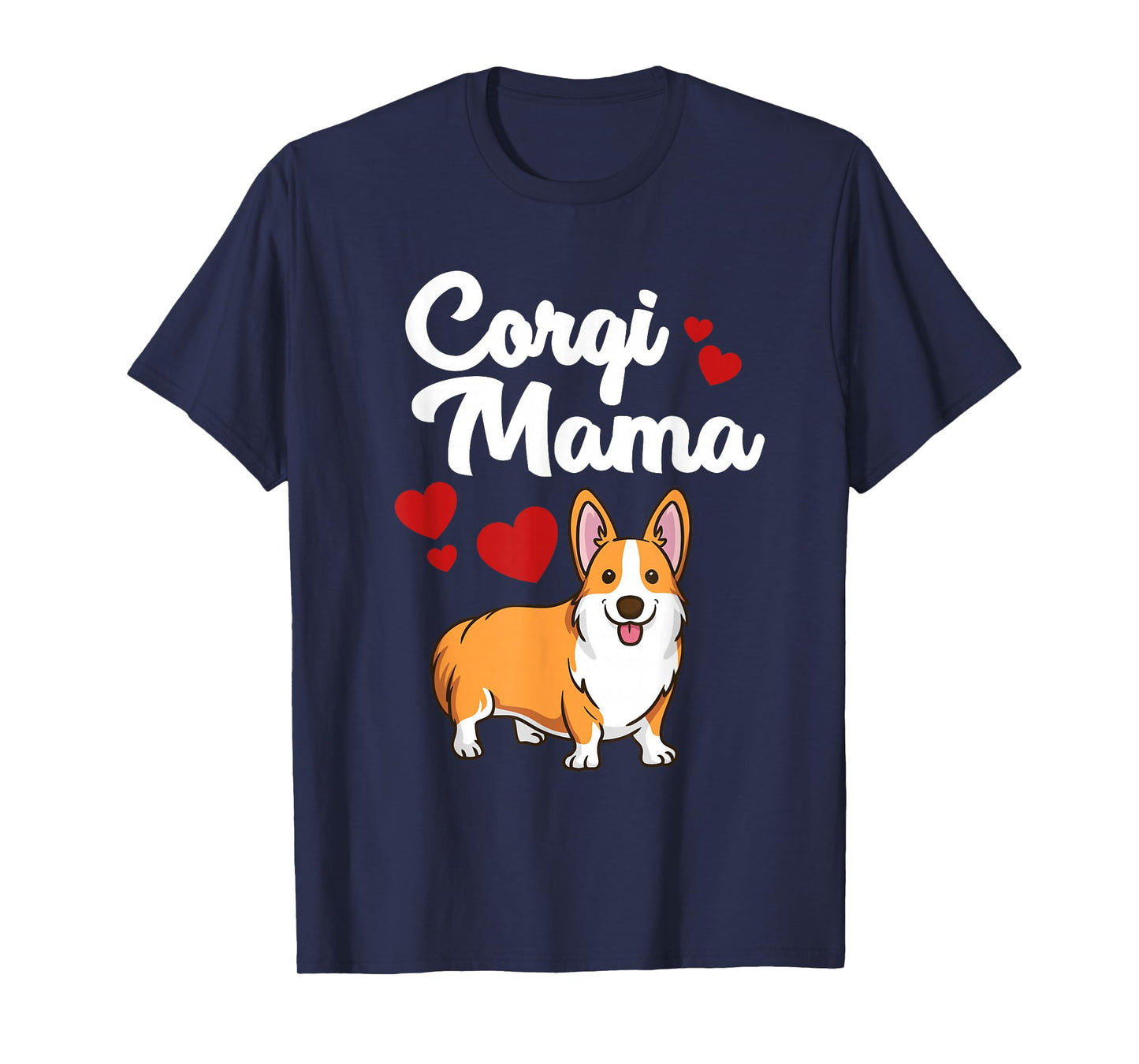 Cute Corgi Design for Women Girls Mom Dog Welsh Corgi Lovers T-Shirt