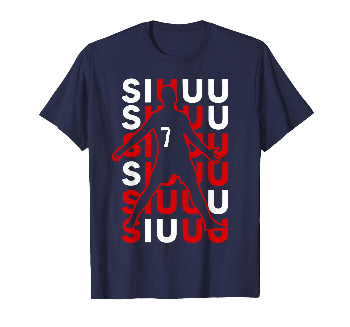 Siuuuu Funny Soccer Present for Soccer Lovers Fan Kid's Boys T-Shirt
