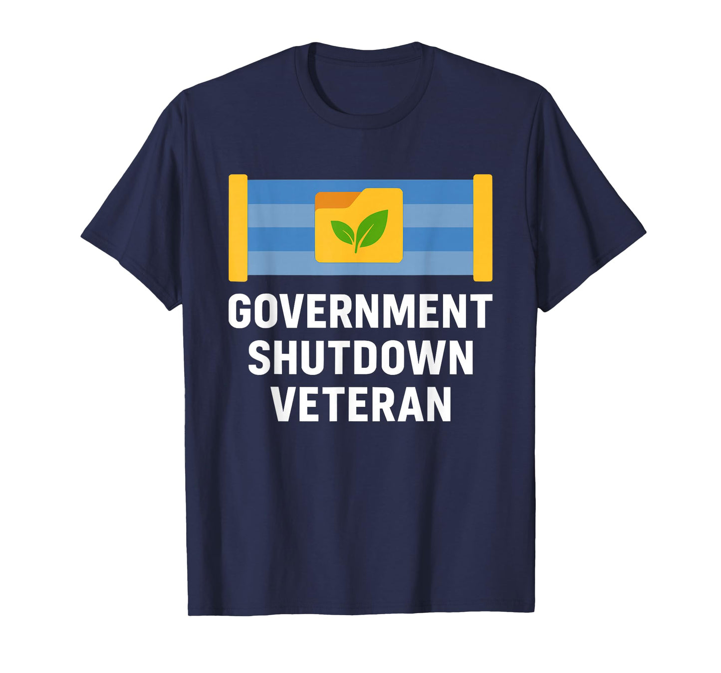 Retro Vintage Government Shutdown Veteran T-Shirt
