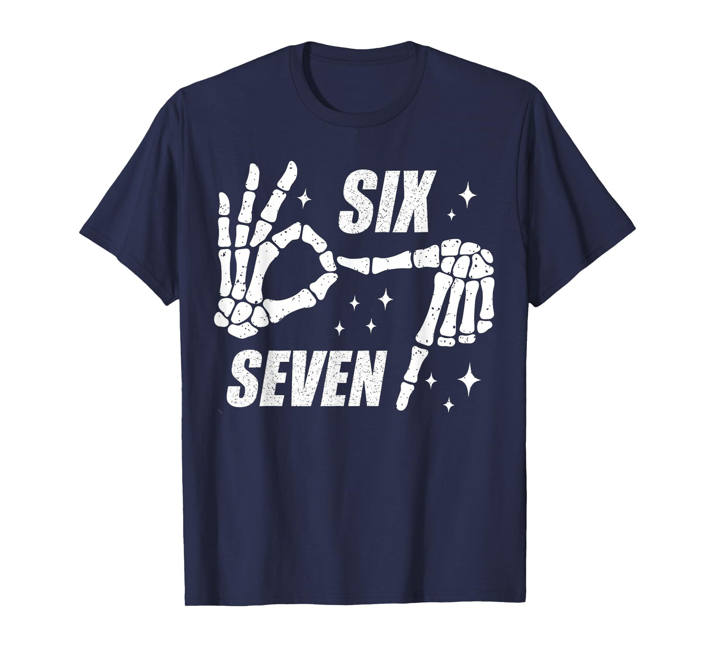 Cool Six Seven Number Gen Alpha Slang 6 7 Trending Meme T-Shirt