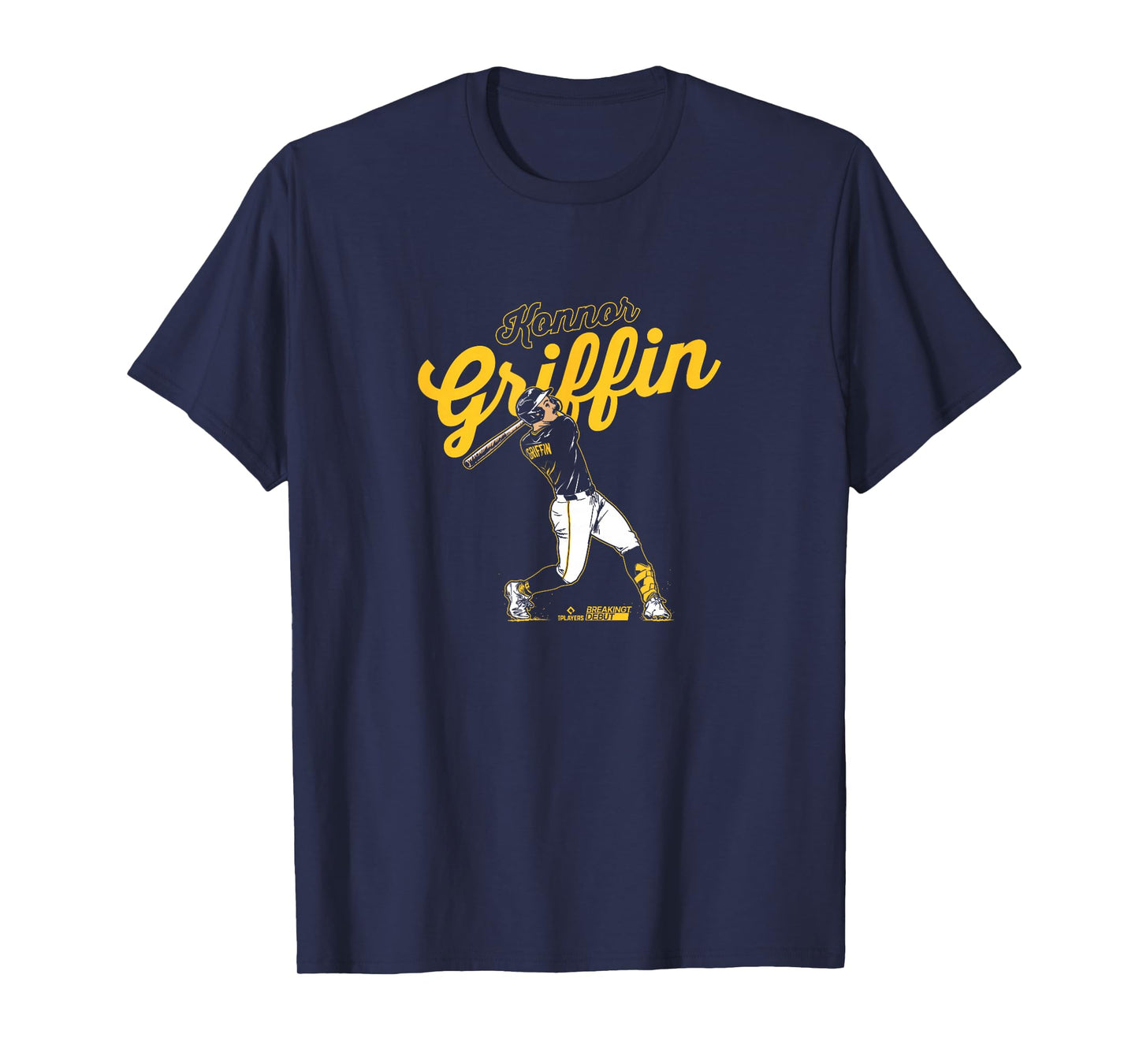 Konnor Griffin - Slugger Swing - Pittsburgh Baseball T-Shirt