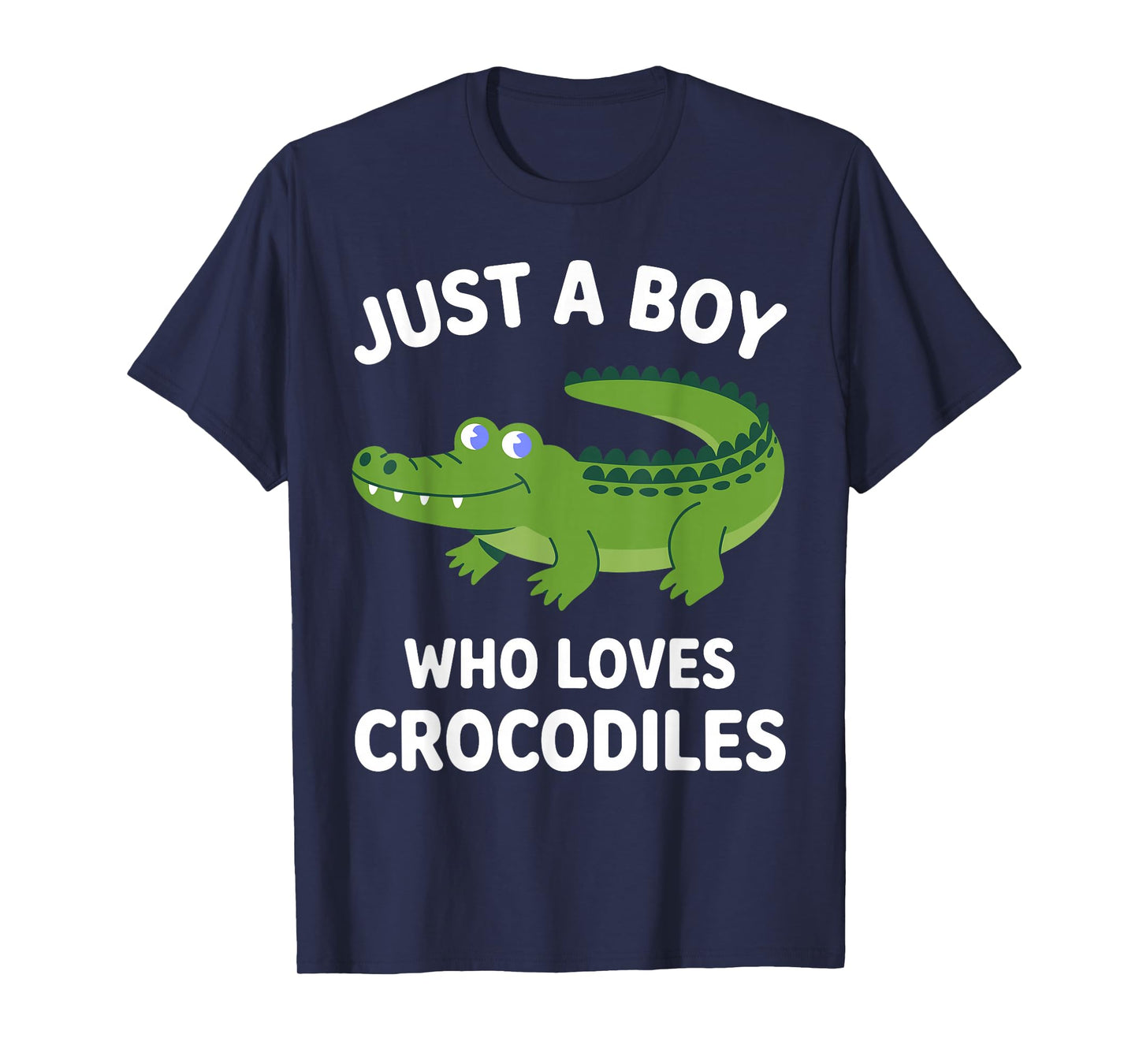 Funny Crocodile Design for Boys Kids Men Crocodile Lover T-Shirt
