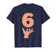 Number 6 Matching 67 Meme Checkered Halloween Costume Kids T-Shirt