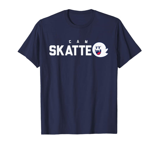 Vintage Cam Skattebo Skatte-Boo Cute Ghost Football Lovers T-Shirt