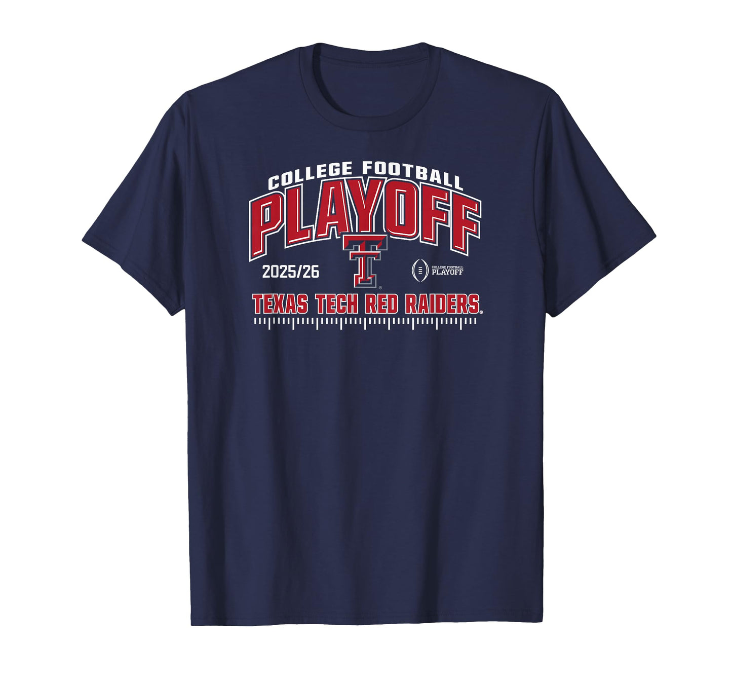 Texas Tech Red Raiders College Football Playoff CFP 2025-26 T-Shirt