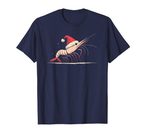 Funny Shrimp Christmas Graphics Animal Lights Lover T-Shirt