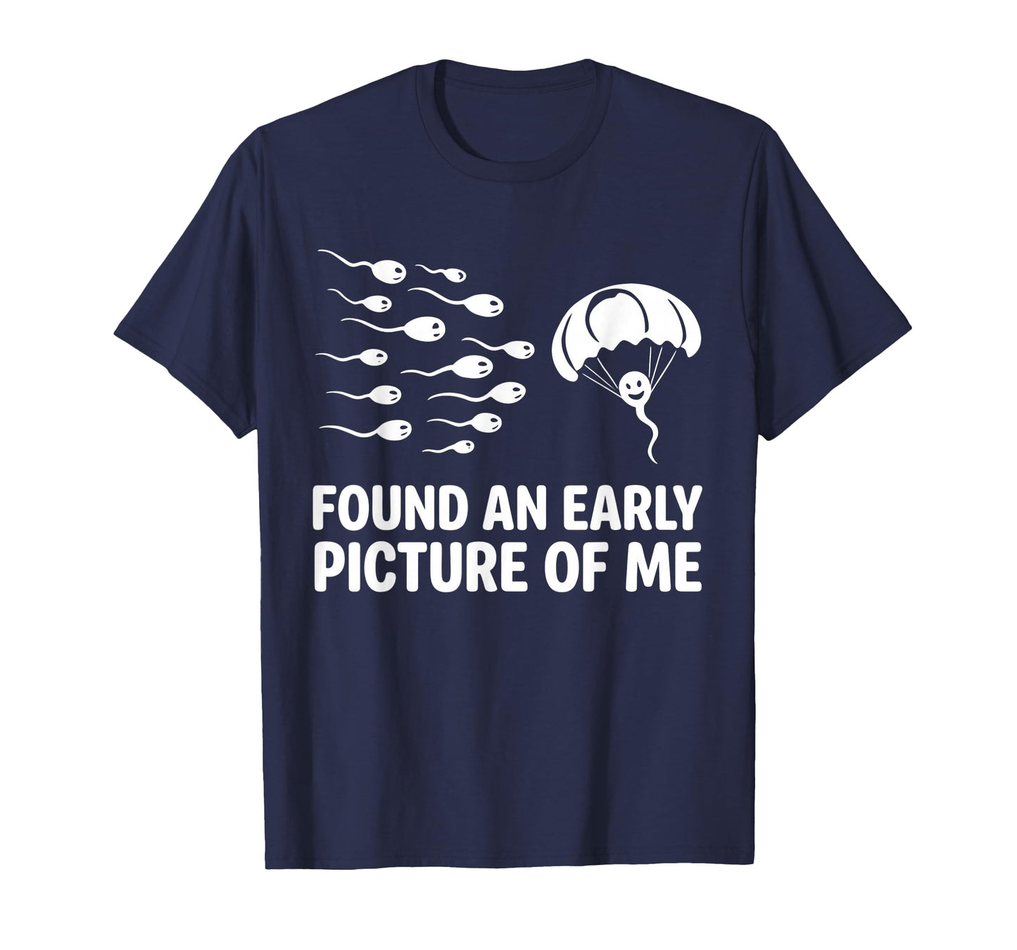 Found an Early Picture of Me Skydiving Funny T-Shirt