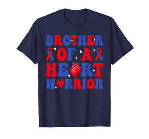 Brother of A Heart Warrior Congenital Heart Defect Awareness T-Shirt