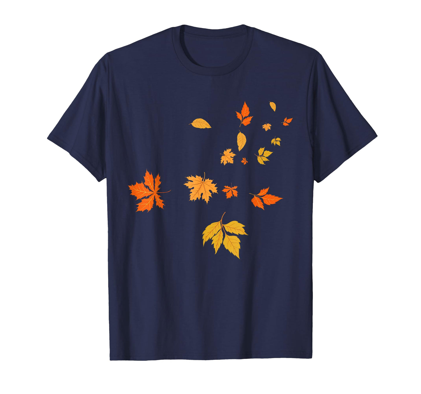 Leaf Blower Fall Leaves Funny Halloween Couple Matching T-Shirt