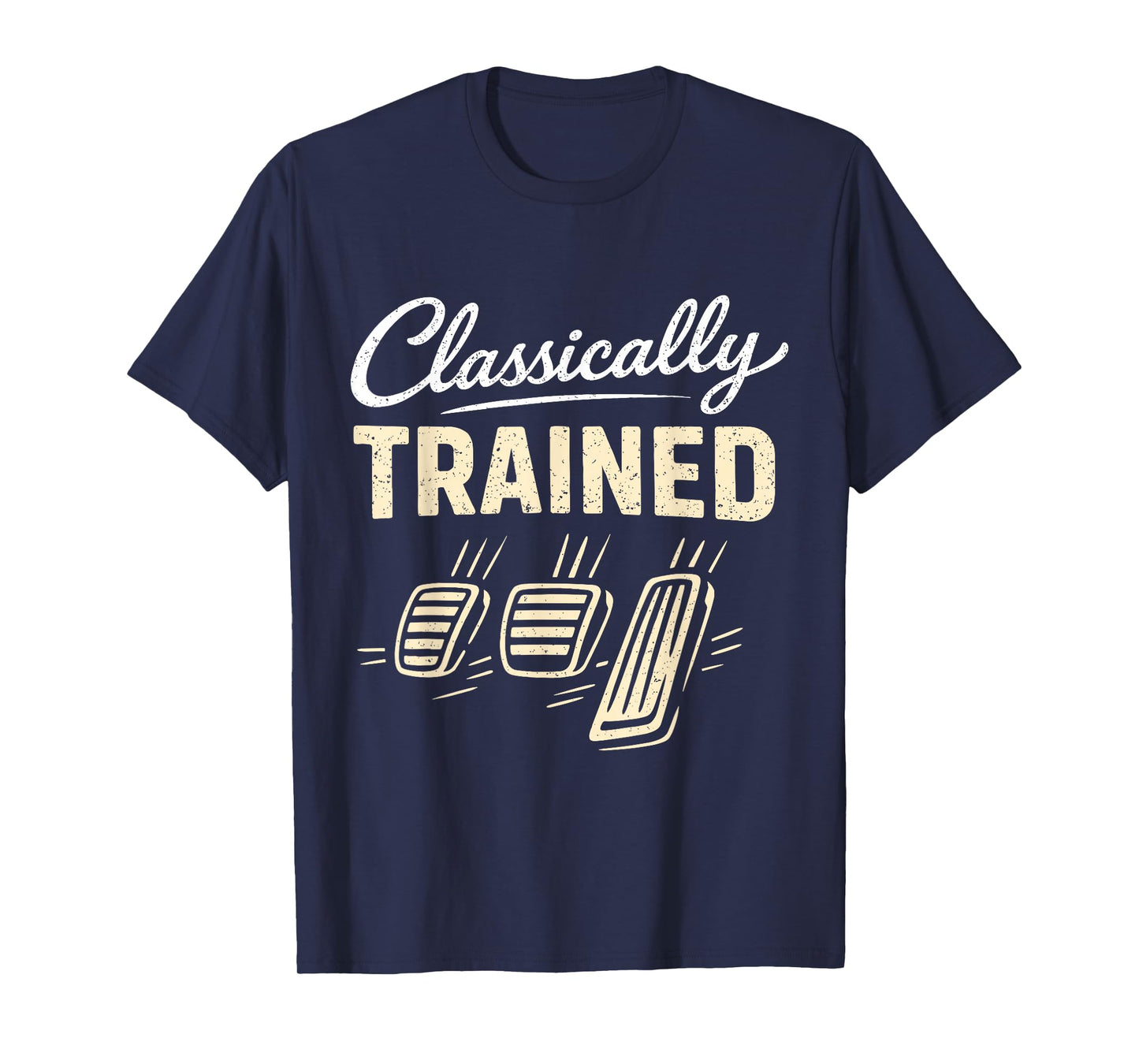 Classically Trained Car Guy Racing Gear Manual Driver T-Shirt