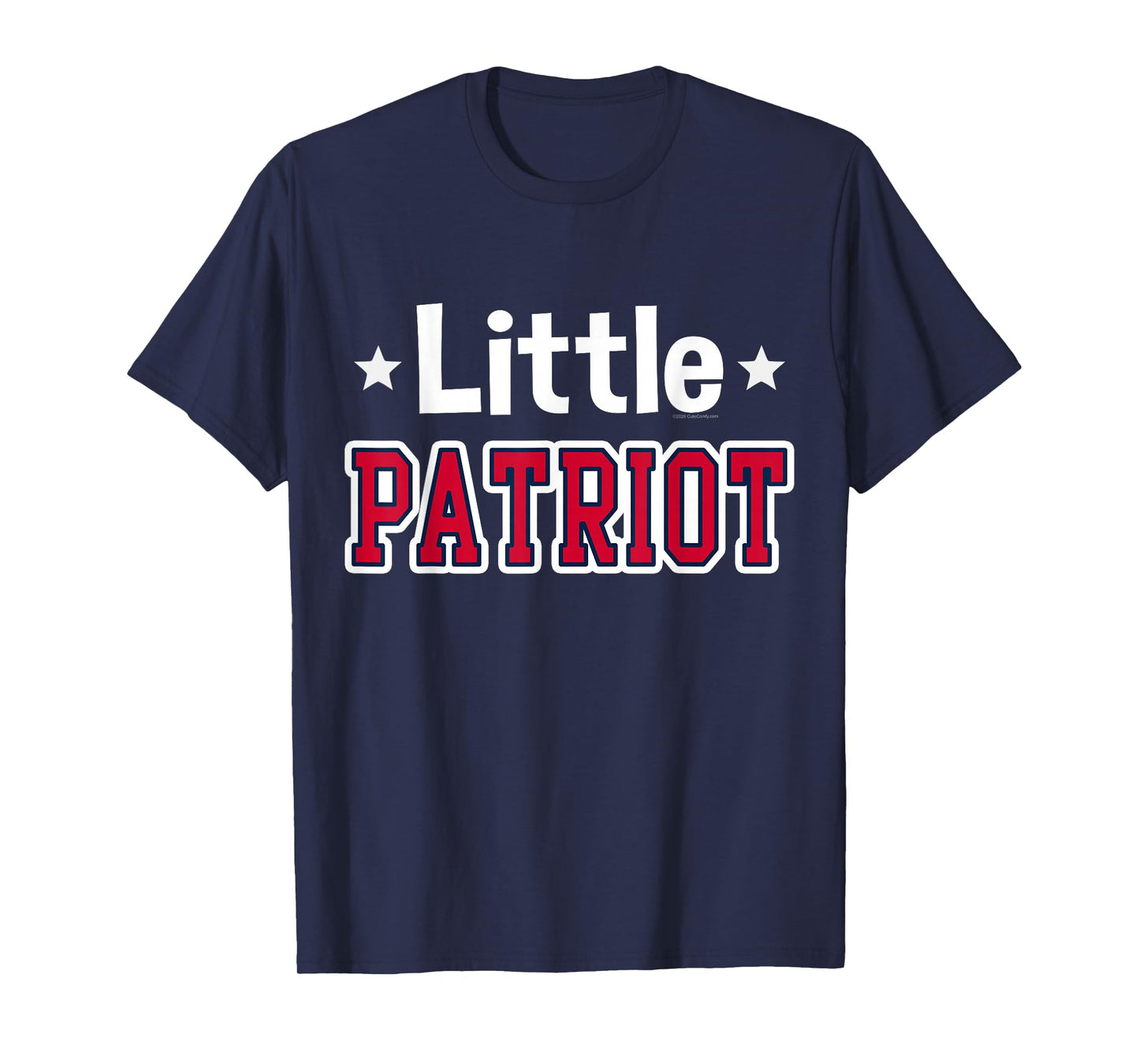 Little Patriot Cute Star Shape Boys Girls Kids T-Shirt