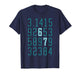 67 Pi Math Meme Slang Funny Six Seven Science Math Teacher T-Shirt
