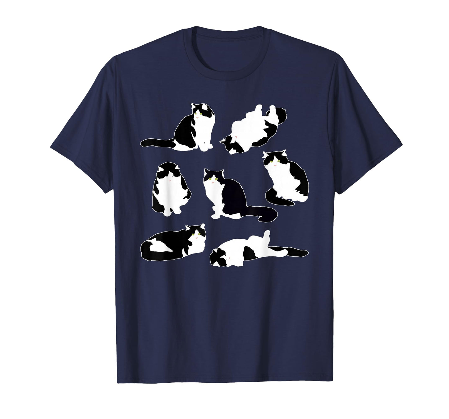 Tuxedo Cat Owner Tuxedo Cat Lover Tuxedo Cat Mom T-Shirt
