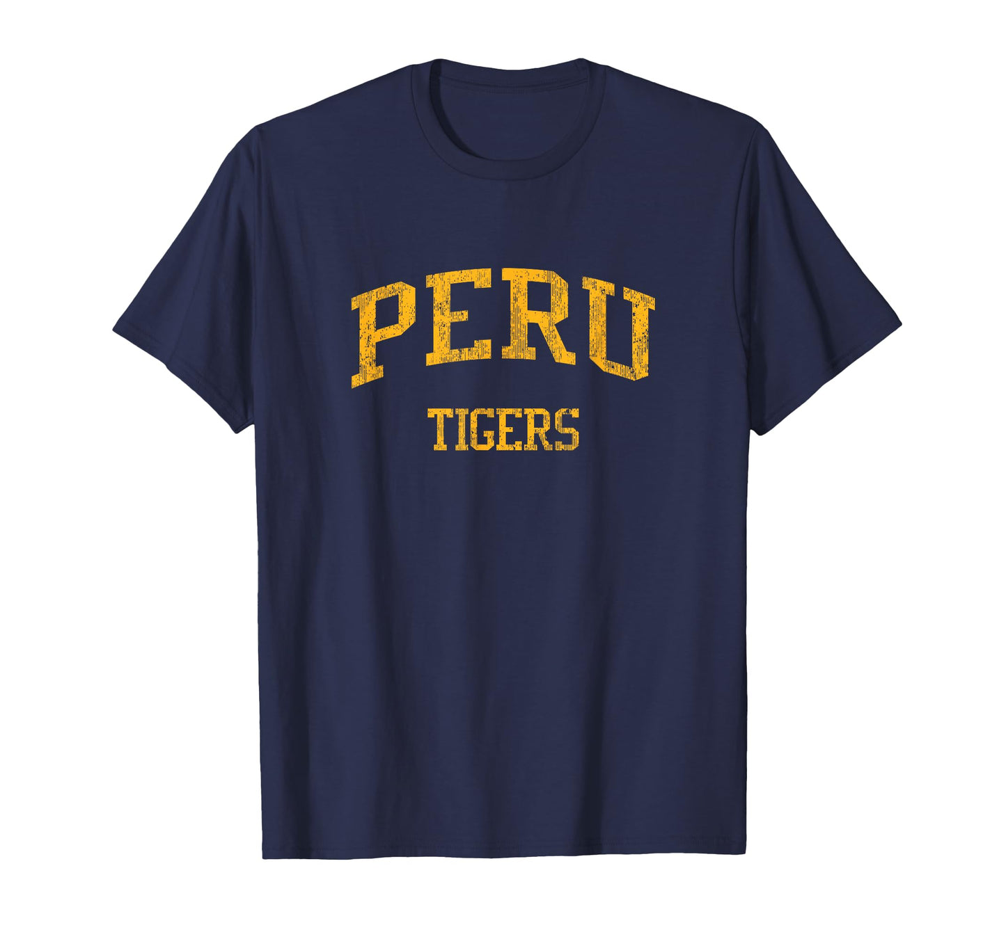 Peru High School HS Peru in Vintage Sports T-Shirt